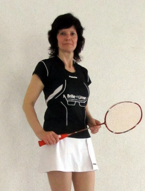 Angelika Lang TV Schwebda Badminton 2012 1